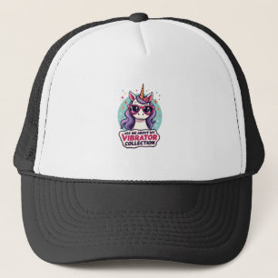 Vintage Ask Me About My Vibrator Collection Unicor Trucker Hat