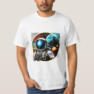 Vintage Astronaut | Explore the Cosmos in Shirt