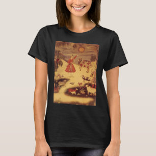 Vintage Astronomy, Antique Asian Celestial Art T-Shirt