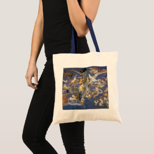 Vintage Astronomy Celestial Fresco, Constellations Tote Bag