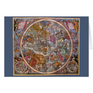 Vintage Astronomy, Map of Christian Constellations