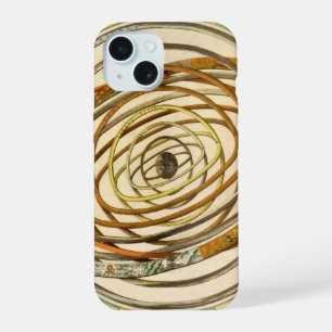 Vintage Astronomy Orbit Planets, Andreas Cellarius iPhone 15 Case