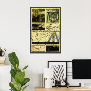 Vintage Astronomy, Stella Magorum, Celestial Stars Poster