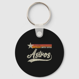 Vintage Astros Retro Style 70s 80s First Name Key Ring