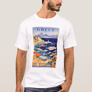 Vintage Athens Greece Travel T-Shirt