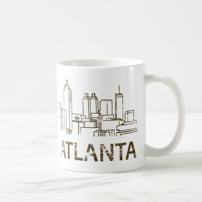Vintage Atlanta Coffee Mug (Right)