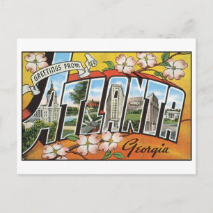 Vintage Atlanta Postcard