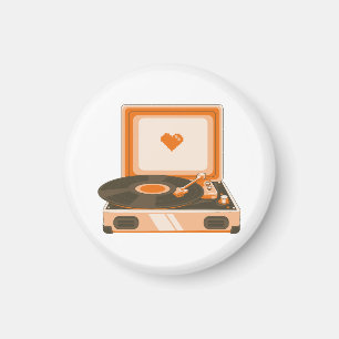 Vintage Audio LP Vinyl Record Player MAGNET