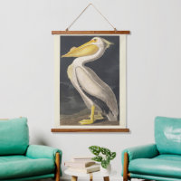 Vintage Audubon American White Pelican Bird Art