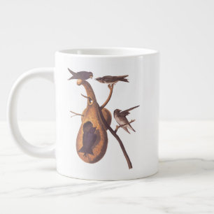 Vintage Audubon Purple Martin Bird Large Coffee Mug