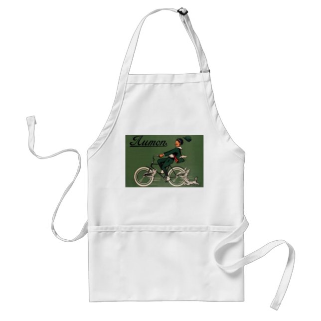 Vintage Aumon Bicycle Advertisement Standard Apron (Front)