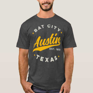 Vintage Austin Bat City Texas USA T-Shirt