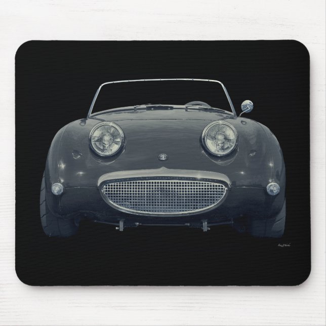 Vintage Austin Bug Eye Sprite Mouse Pad (Front)