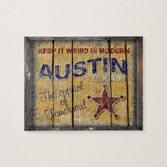 Vintage Austin Jigsaw Puzzle (Horizontal)
