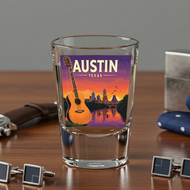 Vintage Austin Texas Shot Glass (Creator Uploaded)