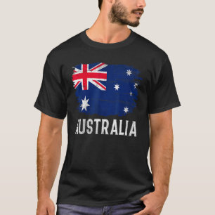 Vintage Australia Flag For Australian T-Shirt