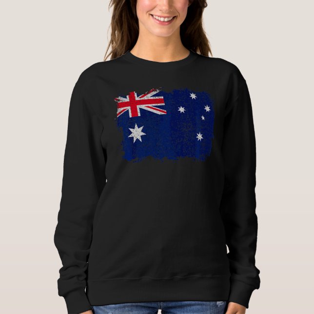 Vintage Australia Flag Sweatshirt (Front)