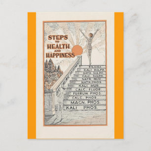 Vintage Australian advertisement vitamins postcard