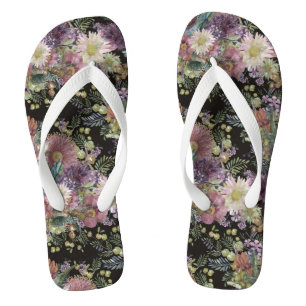 Vintage Australian Wildflowers Thongs