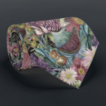 Vintage Australian Wildflowers Tie<br><div class="desc">This vintage Australian wildflowers neck tie is a beautiful way to show your love for Australia. The colourful patterned tie features a wattle,  paper daisy,  and Stuart dessert pea. This tie is perfect for any Australian themed event or costume.</div>