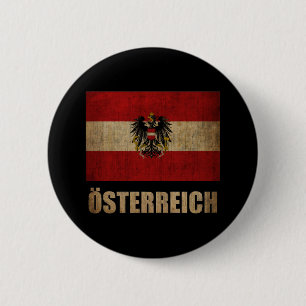 Vintage Austria 6 Cm Round Badge