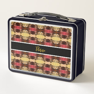 Vintage Austria Vienna Hofburg Palace Metal Lunch Box