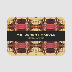 Vintage Austria Vienna Hofburg Palace Name Tag