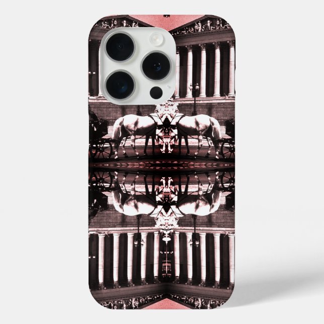 Vintage Austria Vienna parliament Case-Mate iPhone Case (Back)