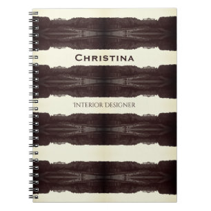Vintage Austria Vienna Schonbrunn Gardens 1970 Notebook