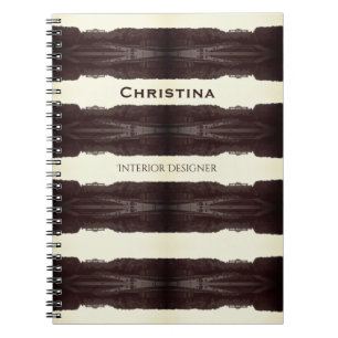Vintage Austria Vienna Schonbrunn Gardens Notebook