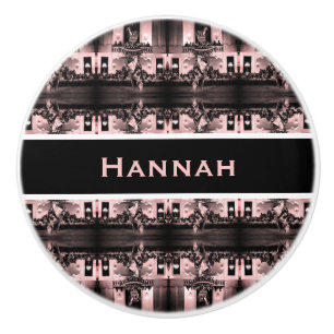 Vintage Austria Vienna Spanish Courbette Ceramic Knob