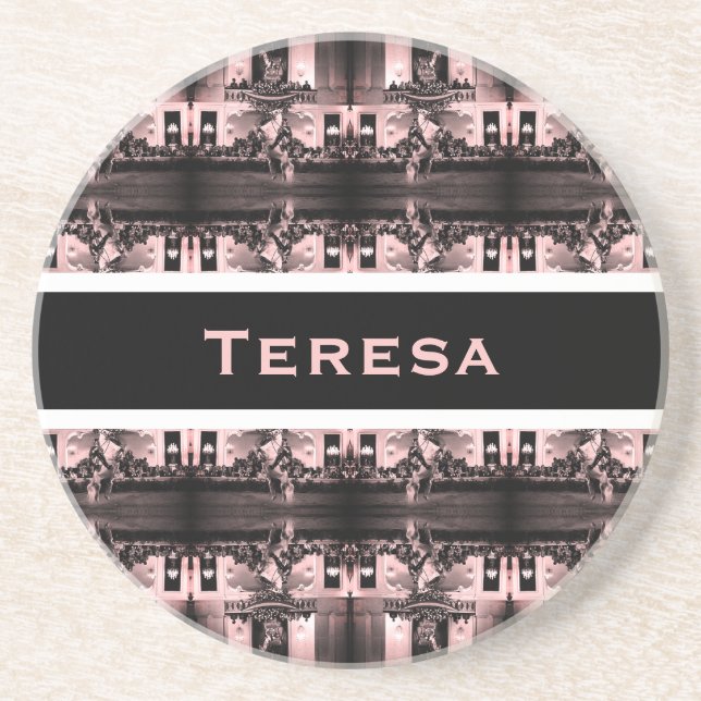 Vintage Austria Vienna Spanish Courbette Coaster (Front)