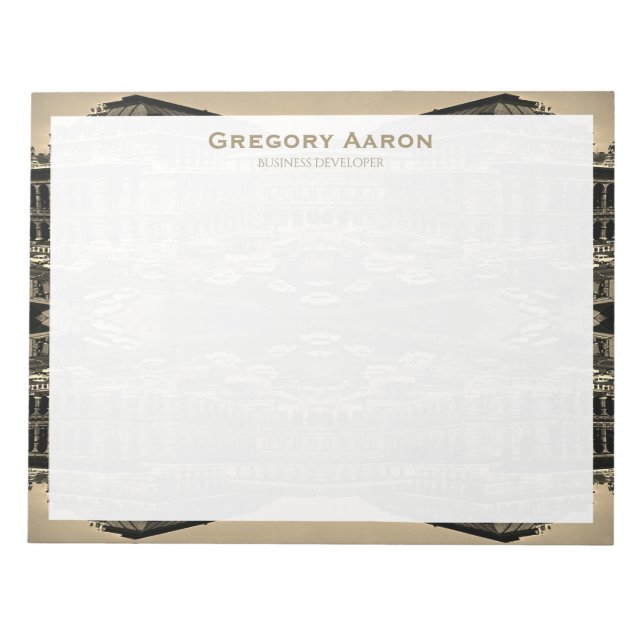 Vintage Austria Vienna Staatsoper opera Notepad (Front)