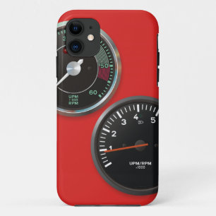 Vintage auto instruments / Classic car gauges iPhone 11 Case