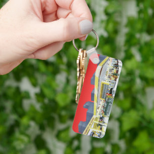 Vintage Auto Mechanics Complete Car Service Garage Key Ring