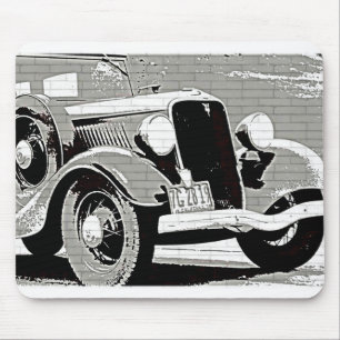 Vintage Auto Mouse Pad
