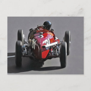 Vintage Auto Postcard