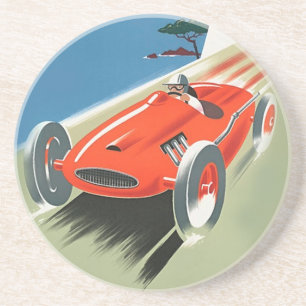 Vintage Auto Racing Coaster