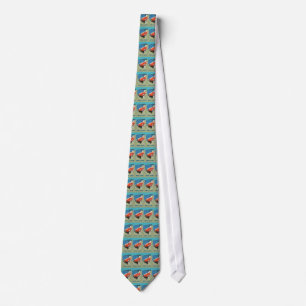 Vintage Auto Racing Tie