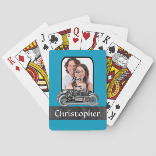 Vintage automobile playing cards