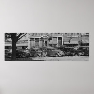 Vintage Automobiles Poster