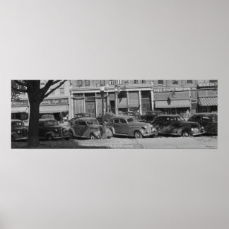 Vintage Automobiles Poster