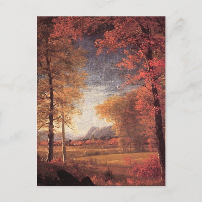 Vintage Autumn Colours Postcard (Front)