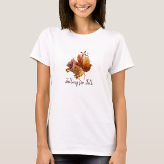Vintage Autumn leaves T-Shirt