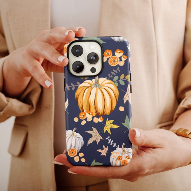Vintage Autumn Pumpkin iPhone Case (Creator Uploaded)