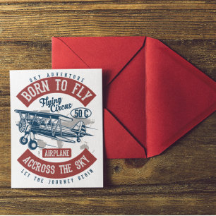 Vintage Aviation Aeroplane Colour Postcard