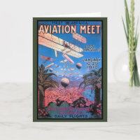 Vintage Aviation Meeting in Los Angeles Poster