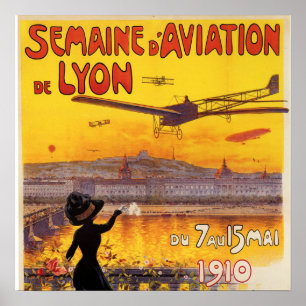 Vintage Aviation Poster