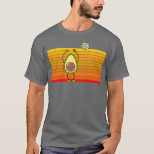 Vintage avocado volleyball 1 T-Shirt
