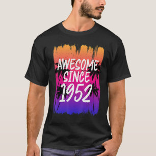Vintage Awesome Since 1952 Retro T-Shirt